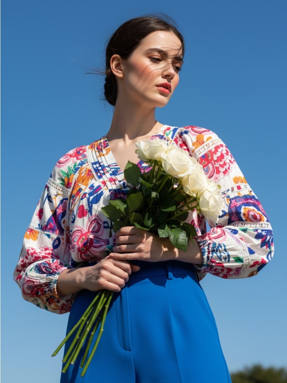 Kaktus Floral Blouse